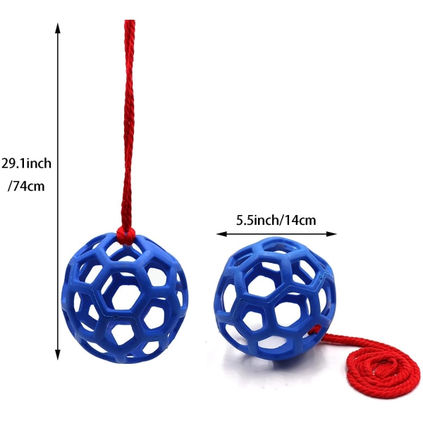 1 Styck Horse Treat Ball Stall Hängande Hay Feeder Toy Ball