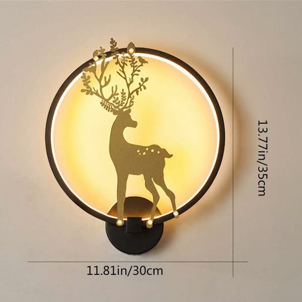 3D Hest LED Nattelys, Illusionshest Effekt USB Lading LED