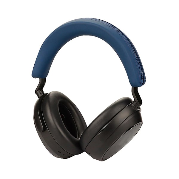 Blød silikonehovedbåndsbeskytter til Sennheiser Momentum 4 On-ear-hovedtelefoner, sort