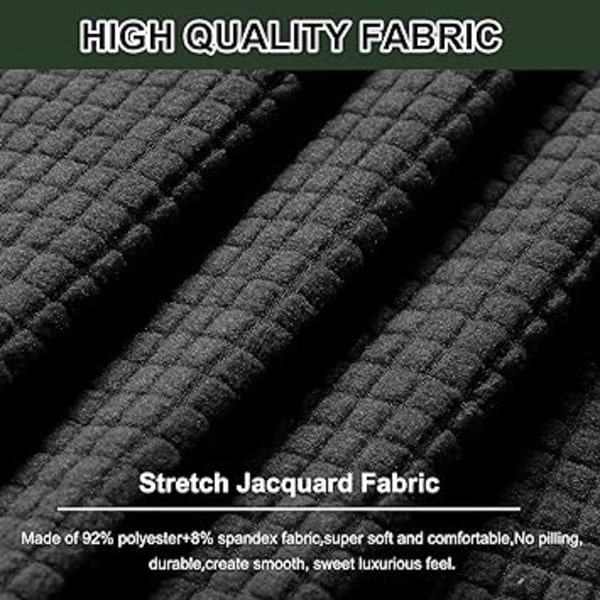 1 stycken elastisk barpallöverdrag, Spandex Jacquard tyg bar