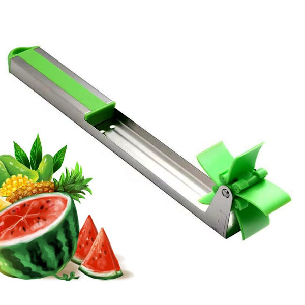 1 st 304 Rostfritt Stål Vindkraftverk Vattenmelon Skärare Hem