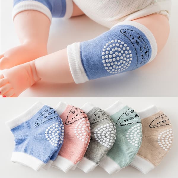 Babysokker med antislip, bløde, åndbare bomuldssikkerhedssokker