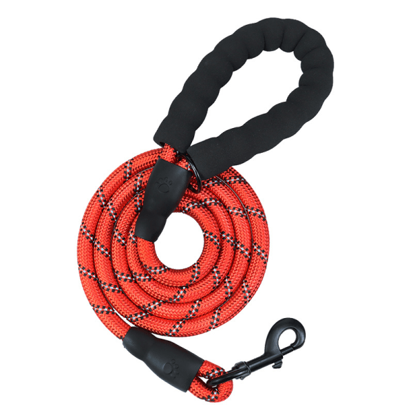 Powerful Pet Leash, Dog Traction Rope Reflective Round Rope Dog