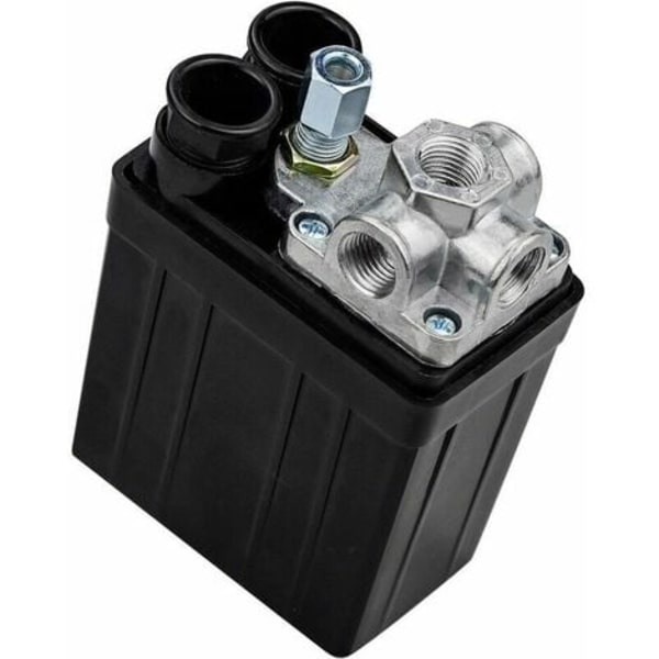 Luftkompressor trykkbryter med 4 utganger 90-120 PSI 240V trykkbryter kontrollventil kompressordeler