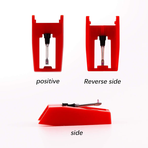 6 styli för skivspelare - Turntable Needles Stylus