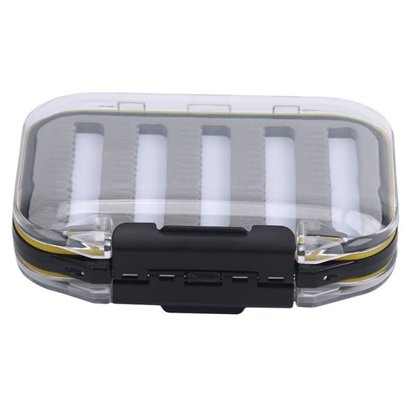 1 st Klar dubbelsidig transparent flugbox Flugfiskebox