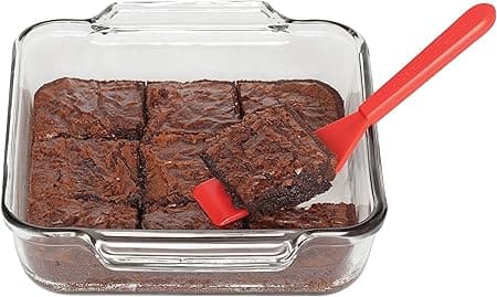 (2 stykker) Mini Brownie Serverspatel, 8\" x 1.5\", Fleksibel