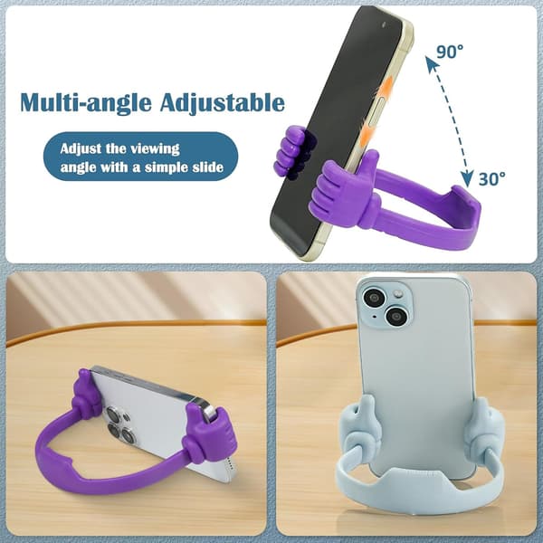 Tablet Stand Cradle – Universal Justerbar Fleksibel, Sort