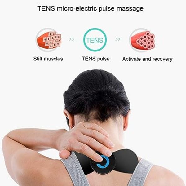 Elektrisk Nackmassager, 6 Massageprogram och 6 Intensiteter