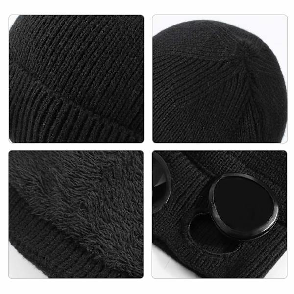 1 sort vinter varm strikket beanie