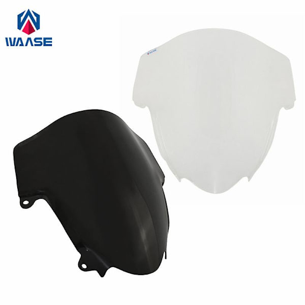 Waase för Suzuki Bandit 1250 Gsf1250 2007 2008 2009-2016 Standard vindruta vindruta vindavvisare skärm skärm visir glas mörk rök