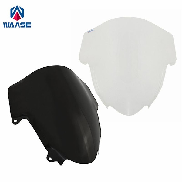Waase til Suzuki Bandit 1250 Gsf1250 2007 2008 2009-2016 Standard Vindskærm Vindafskærmning Skærm Visir Glas Mørk Røg