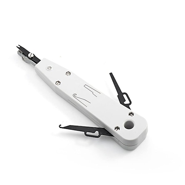 Netværkskabeltester RJ45 Netværksstempel Push Down Tool Telefonstik Indsættelse