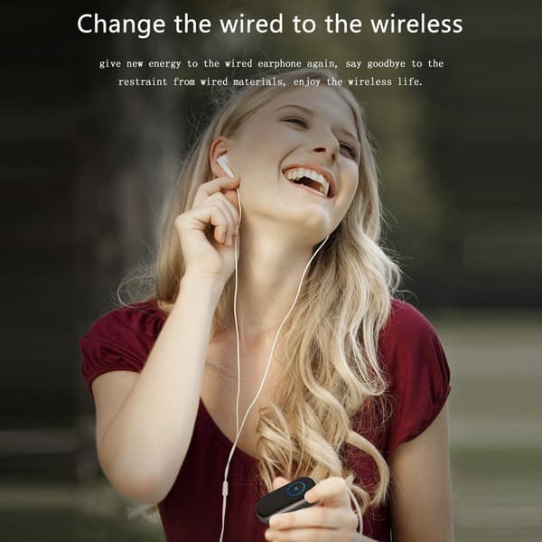 Bluetooth 3.5 mm -liitäntä Bluetooth 5.0 Aux-vastaanotin Bluetooth 5.0