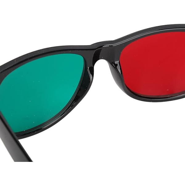 1 röd-grön färgblindhetsglasögon bärbar färgkorrigering