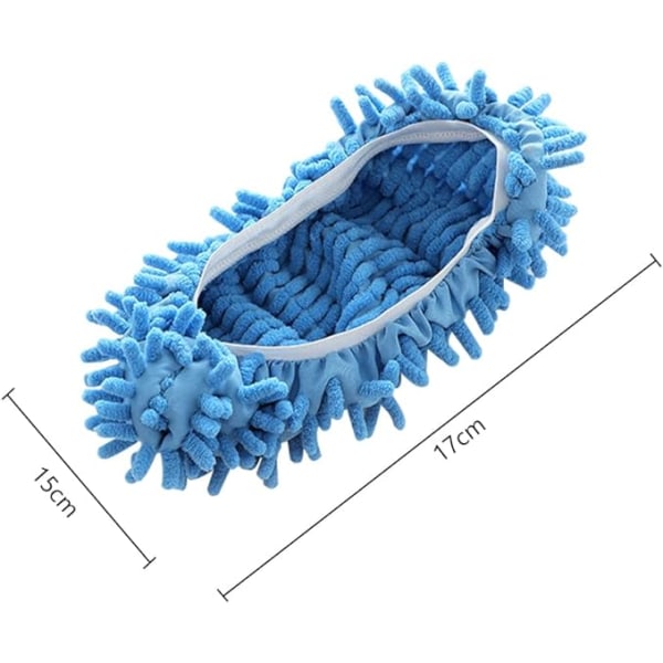 1 par golvstädningsskor, tofflor, skoskydd för städning