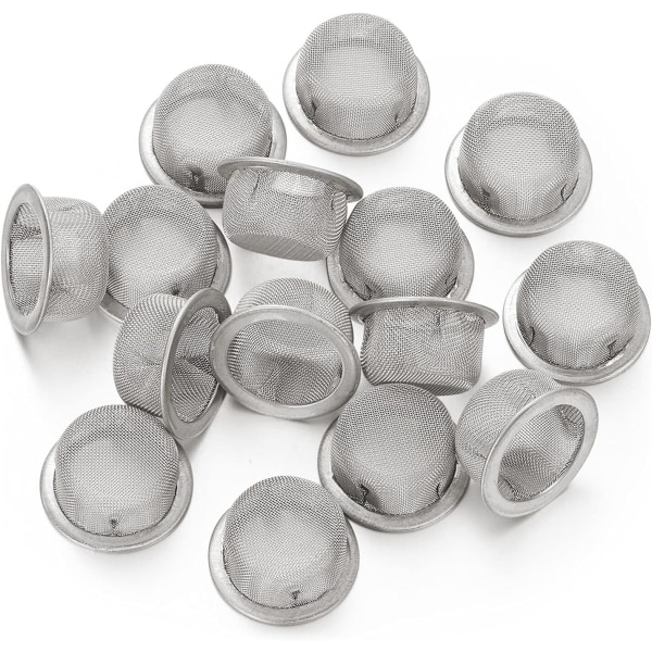 20 premium kvalitets rustfrie stålsi, 0,6 tommer i diameter.