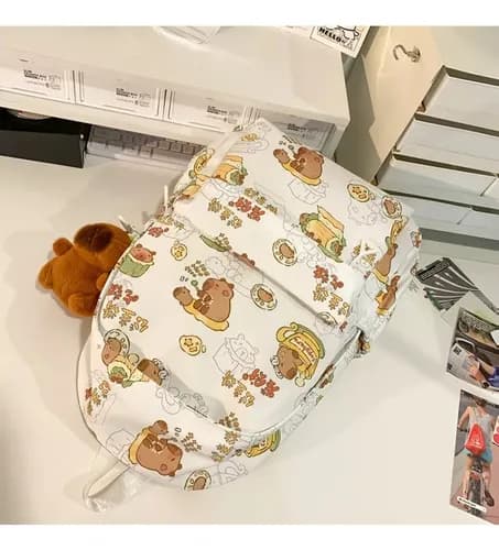 Skolebagg Capybara, Søt Skolebagg