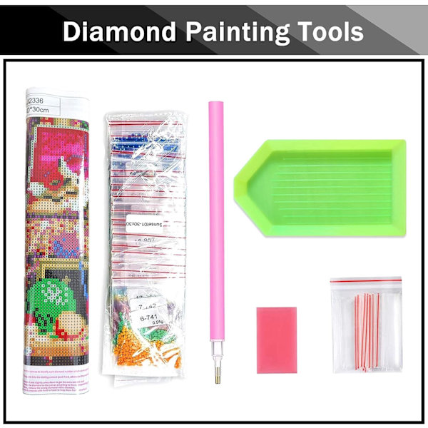 5D DIY Timantti-kirjonta Täysi Paketti, Rantamaisema Auringonlaskussa