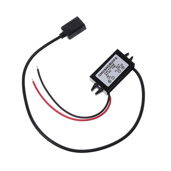 1 kpl lähtötehon sovitin DC DC muunninmoduuli 12v 5v Usb uusi