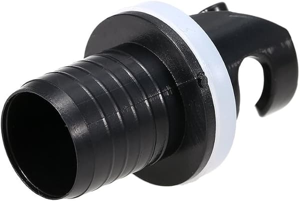 2 stk oppblåsbare båt kajakk luftventil inflator adapter AIR FOOT