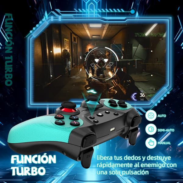 Nintendo Switch -ohjaimet, langaton Pro Controller Switch Nintendo Switch/Lite/Oled/PC:lle, peliohjain