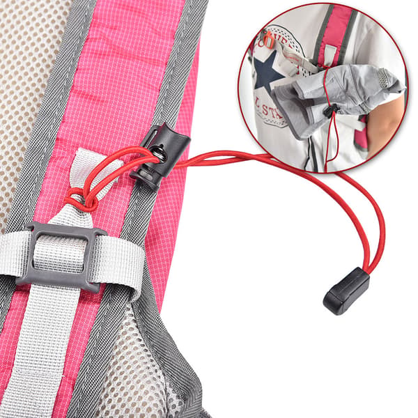 2 st Bungee-repfäste, Utomhus Klättring Ryggsäck
