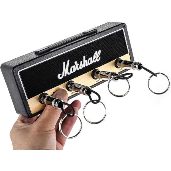 1 stk. guitar nøglekrog nøgleholder vægmonteret nøglekrog med 4