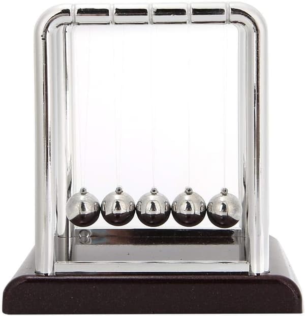 1 Stycke Liten Newton Pendel Bumper Ball Bumping Beads Pendel