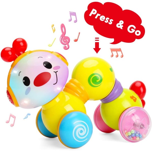 Musical Baby Toy 6 Months, Crawling Toy with Music for Kid 6 9