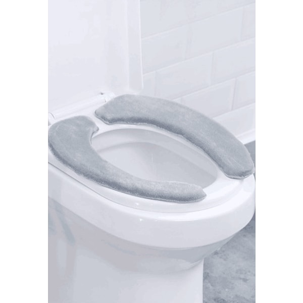 Vaskbar Genanvendelig blød, skridsikker plys toiletsædepude