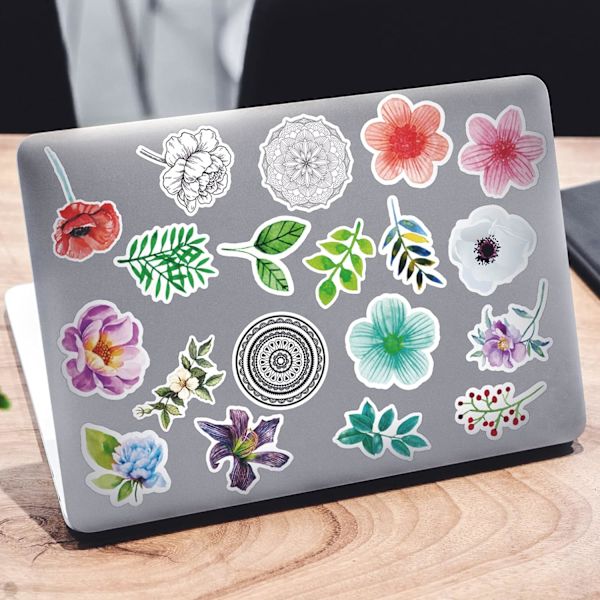 100 kpl Kukkastikereitä Scrapbooking-vihkoihin, Esteettiset