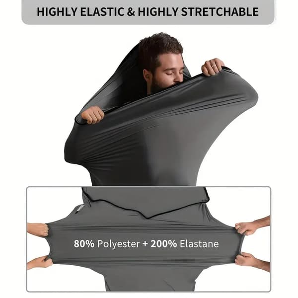 Sovsäck med hög elasticitet, innerfoder, utomhusvandring, ultralätt innerfoder
