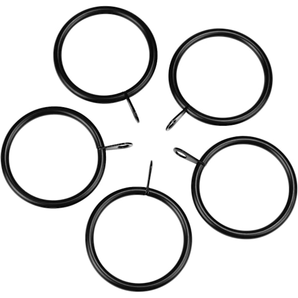 60 stk Gardinringer, Gardinringer og Stenger, 38 mm Indre Diameter