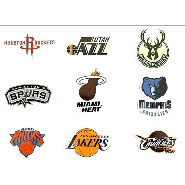 NBA-tarrat (50 arkki) NBA-koripallo älypuhelimille