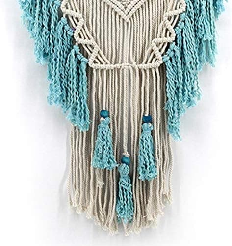 Håndvævet macramé gardin til værelsesdekoration 45 x 75 cm
