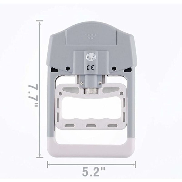 Camry Digitalt håndgrebsstyrkemåler Dynamometer Automatisk registrering