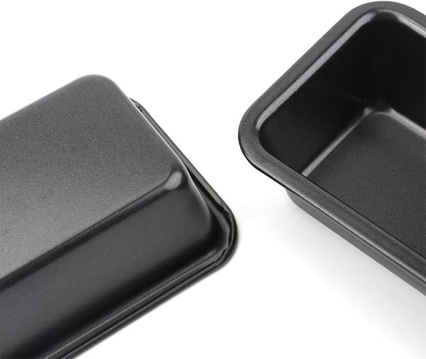 Sæt af 6 Non-Stick Kulstofstål Brødforme til Kage og Toast