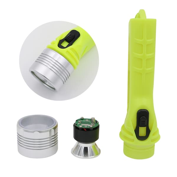 1 stycke 4*AA dyklampa utomhusbelysning LED undervattens