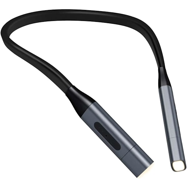 LED Læselampe, USB Genopladelig E-læser Natlys, Hug