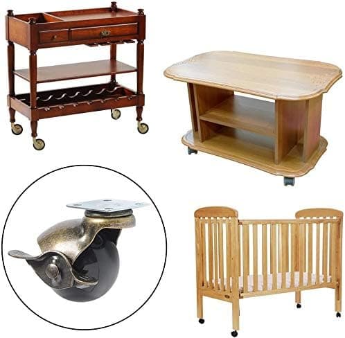 Kuglelejer med bremse, Topmontering, Til Sofa Stol, Bank Skab Myre