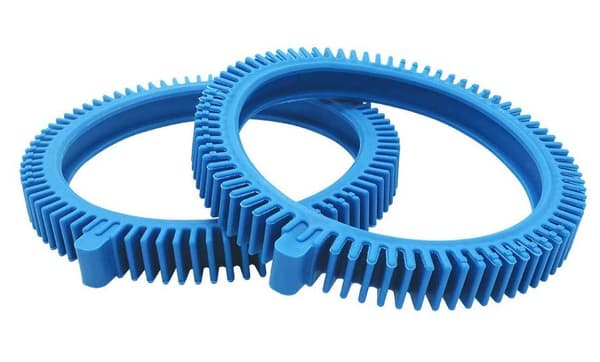 Pool Blå Framdäck med Hump Cleaner Delar 2X 4X Tryck
