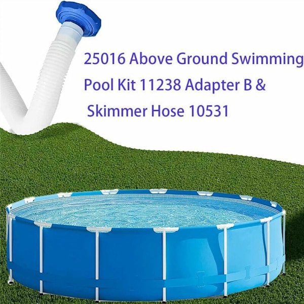 Puhdistussarjan sovitin，Intex 25016 Skimmer-letku sovittimella，11238