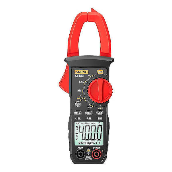 Aneng St182 Digital Tångamperemeter Ac Ström Multimeter Dc/ac Volt