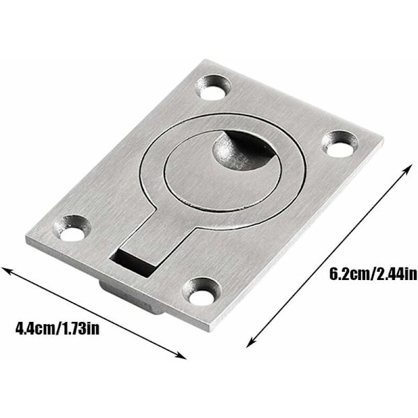 100 st aluminiumhylsor, vajerhylsor i aluminium, aluminiumklämma med dubbla hylsor för vajrar, flygplansvajer, silver (1,5 mm / 0,06 tum)