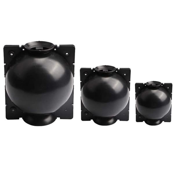 Plante-rotkule-assisterte kutter-rotboks 3 stk planter