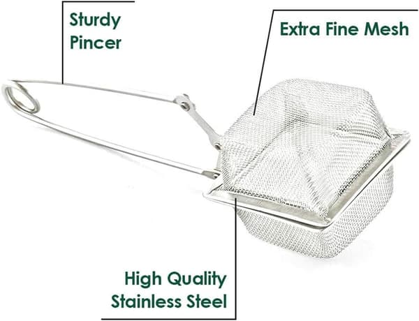 Original te-infuser - Te-infusere til løs te - 18/8 rustfrit stål