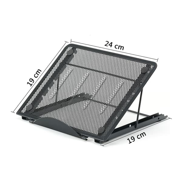 Ventilert justerbar tablettstativ, stativ for opplyste tabletter