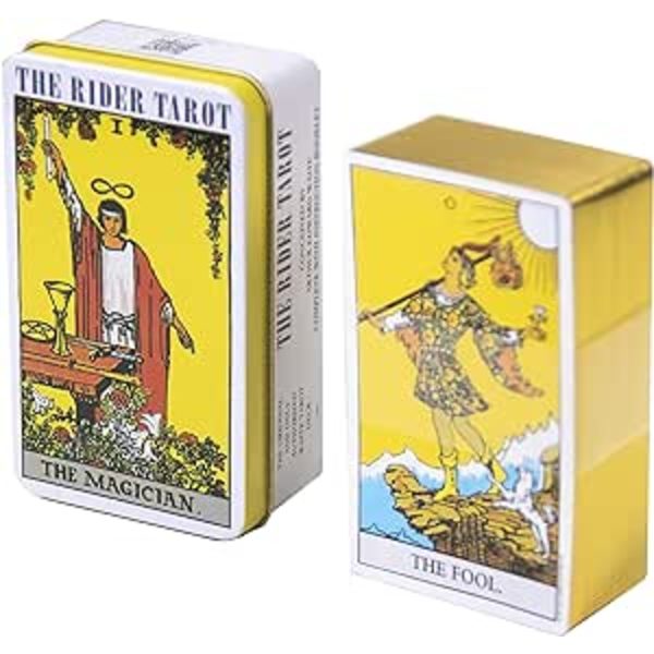 Tarotkort för spådom, 78 kort / Tarotset, riddarkort