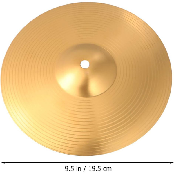 1 st -8 tums mässing kollision ridande hi-hat för nybörjare